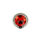 Uchwyt Ring CRYSTAL - Czerwono-srebrny