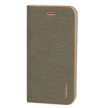 Kabura Vennus Book z ramką do Huawei P8 Lite *** (2017) / P9 Lite *** (2017) szara