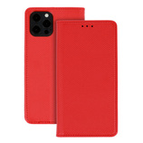 Kabura Smart Book MAGNET do XIAOMI 12 PRO CZERWONA