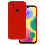 Etui Vennus Silicone Lite do Xiaomi Redmi 10A czerwony