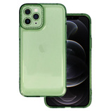 Crystal Diamond 2mm Case do Iphone 11 Pro Przezroczysty zielony