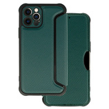 Kabura Razor Carbon Book do Iphone 12 Pro ciemnozielona