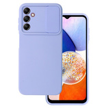 Camshield Soft do Samsung Galaxy A14 4G/5G Jasnofioletowy