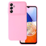 Camshield Soft do Samsung Galaxy A14 4G/5G Jasnoróżowy