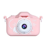 Aparat fotograficzny, kamera dla dzieci C9 Cat różowy