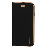 Vennus Book Case with frame for Xiaomi Redmi Note 12 4G black
