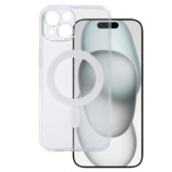 TEL PROTECT MagSilicone Case do Iphone 15 Przezroczysty