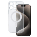 TEL PROTECT MagSilicone Case do Iphone 15 Pro Max Przezroczysty