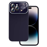 Soft Silicone Lens Case do Iphone 12 fioletowy
