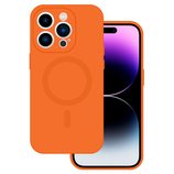 TEL PROTECT MagSilicone Case do Iphone 14 Pomarańczowy