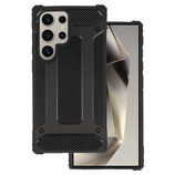 Armor Carbon Case do Samsung Galaxy S24 Ultra Czarny