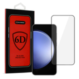 Hartowane szkło Tel Protect Full Glue 6D do SAMSUNG GALAXY S23 PLUS CZARNE