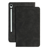 Kabura Smart Book MAGNET do SAMSUNG GALAXY TAB S9 FE/S9 FE 5G CZARNA