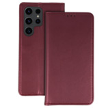 Kabura Smart Magneto do Samsung Galaxy S23 Ultra burgundowa