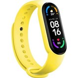 Opaska do Xiaomi Mi Band 5/6/7 żółta