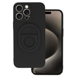 Tel Protect Magnetic Elipse Case do Iphone 15 Pro Max czarny