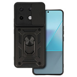 Slide Camera Armor Case do Xiaomi Redmi Note 13 Pro 5G Czarny