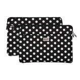 Wonder Sleeve Laptop 17 cali groszki czarne