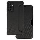 Kabura Razor Carbon Book do Samsung Galaxy S24 FE czarna