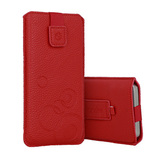 Kieszonka WONDER Deko (ROZMIAR XXL) do Samsung S25 Ultra/S24 Ultra/M35/M23/A16 5G/Xiaomi Redmi 14C czerwona