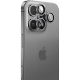Benks Hartowane szkło Glass Warrior Lens Protector na aparat do Iphone 16 Pro/16 Pro Max (obiektyw 3 sztuki) srebrne