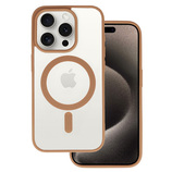 Acrylic Color Magsafe Case for Iphone 12 desert titanium