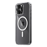 Rock Crystal Series Magnetic Case for Iphone 16 Pro transparent