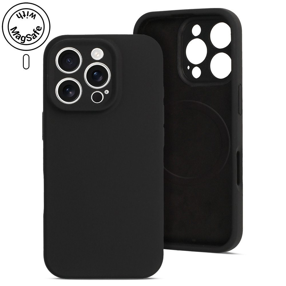Kryt MagColor Pure Case pro Apple iPhone 15 , barva černá