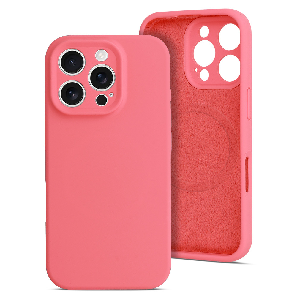 Kryt MagColor Pure Case pro Apple iPhone 15 , barva červená