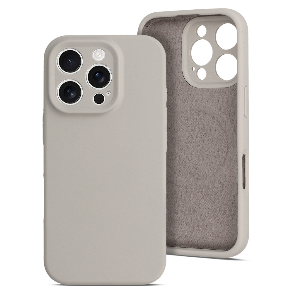 Kryt MagColor Pure Case pro Apple iPhone 16 Pro latte