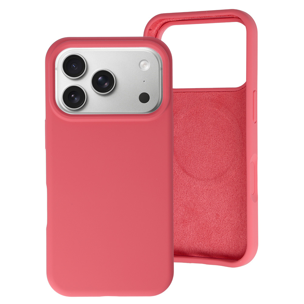Kryt MagColor Pure Case pro Apple iPhone 17 Pro Max , barva červená