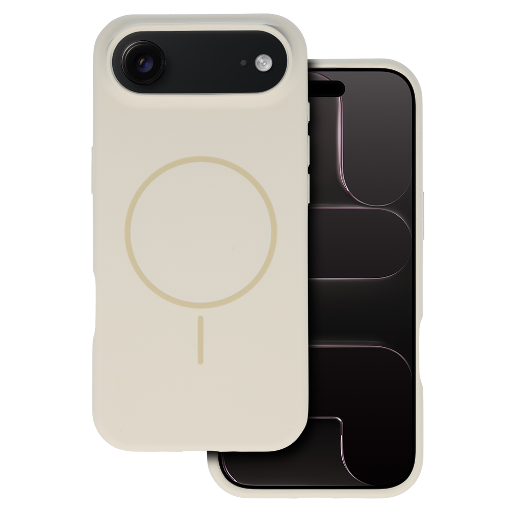 Kryt MagSafe Slim Silicone pro Apple iPhone 17 Air stone