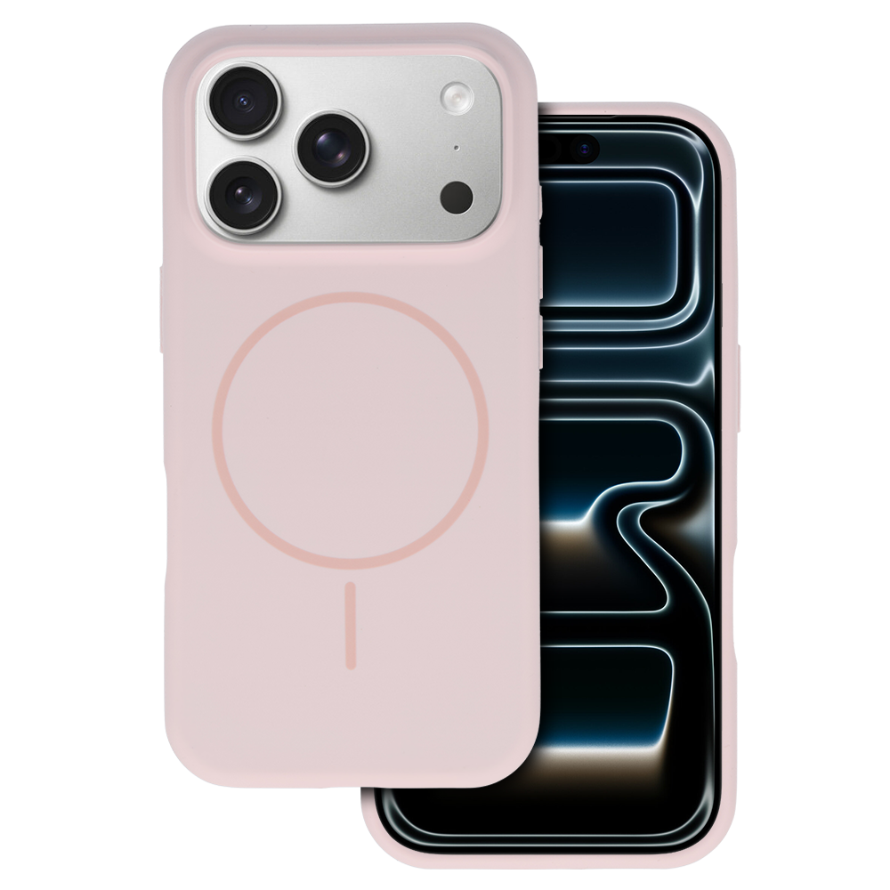 Kryt MagSafe Slim Silicone pro Apple iPhone 17 Pro , barva růžová