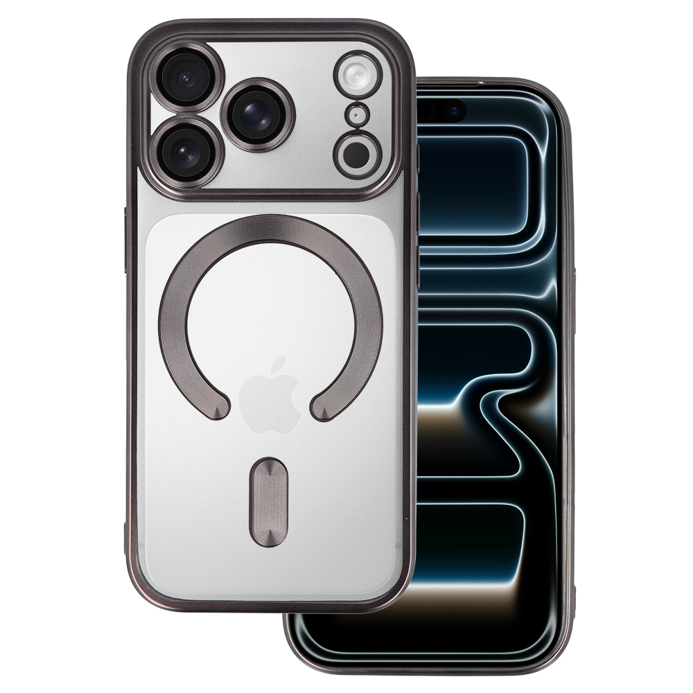 Kryt Metallic Magsafe pro Apple iPhone 17 Pro Max Titanium