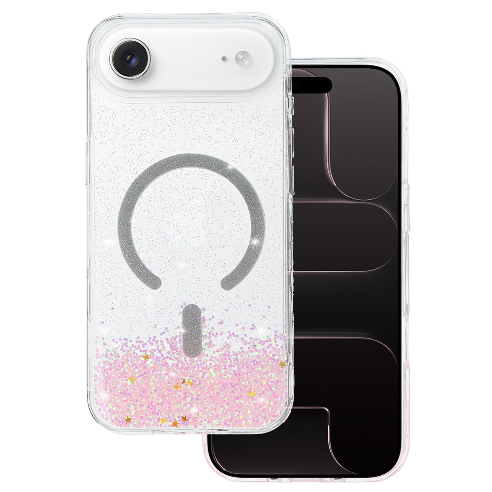 Tel Protect Moonlite Magsafe Case for Apple iPhone 17 Air , barva růžová clear