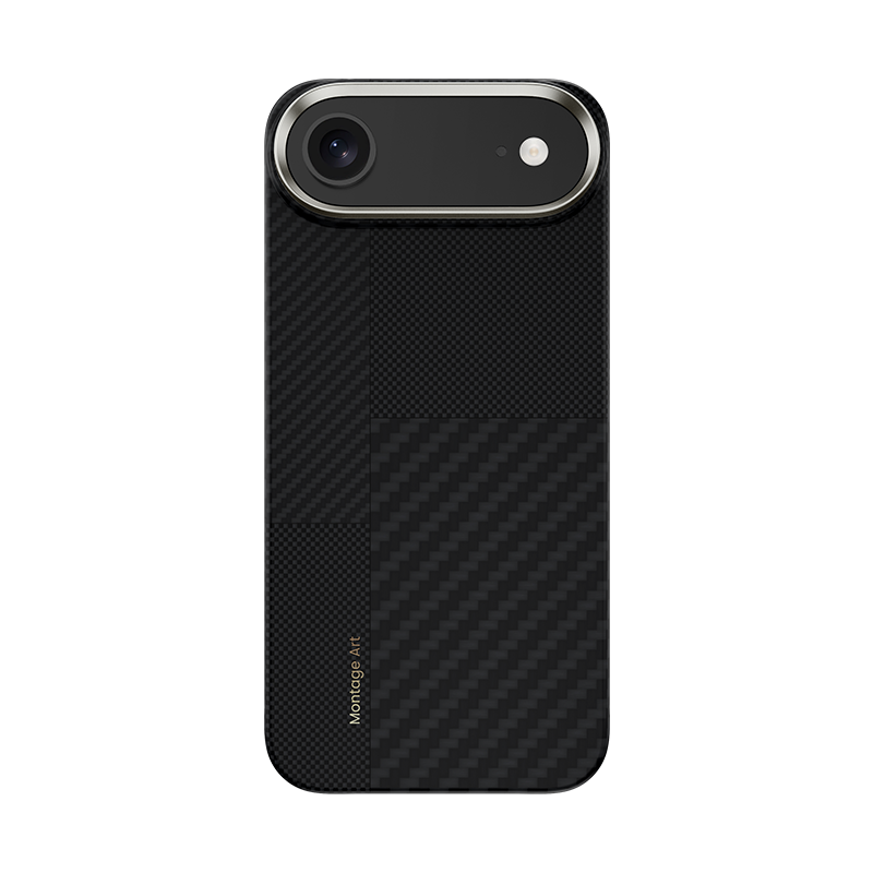 Benks Montage Magnetic Armor Air Kevlar Case Metal Frame 600D+1500D (MB68) for Apple iPhone 17 Air , barva černá