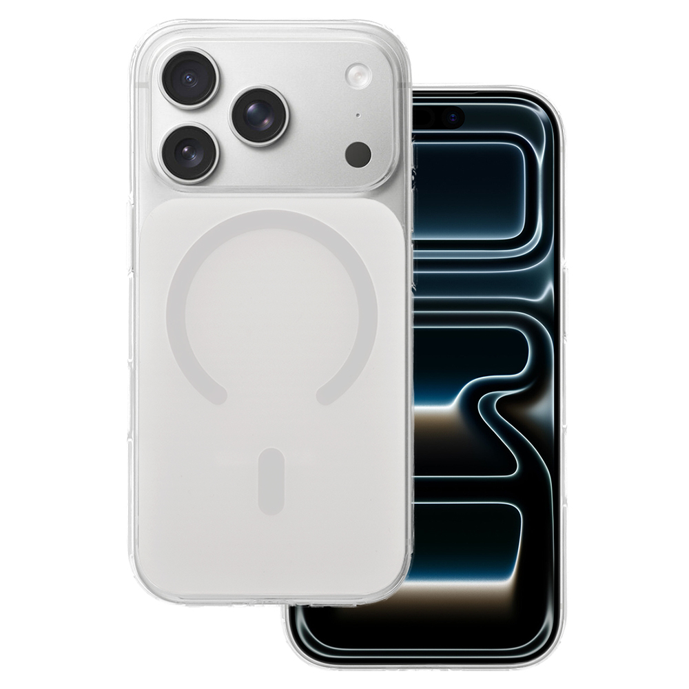 Glossy Magsafe Case for Apple iPhone 17 Pro Max , barva bílá