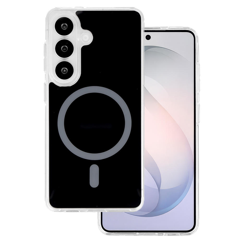 Glossy Magsafe Case for Samsung Galaxy S26 , barva černá