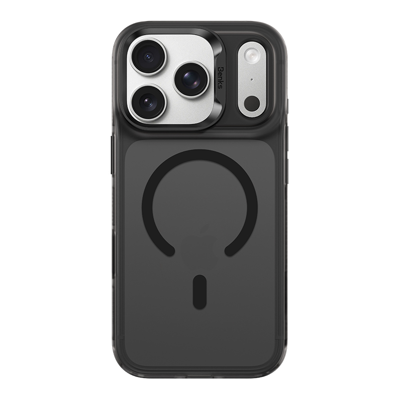Benks Magnetic Lucid Armor Case (K070) for Apple iPhone 17 Pro Max , barva černá (Camera Control Button)