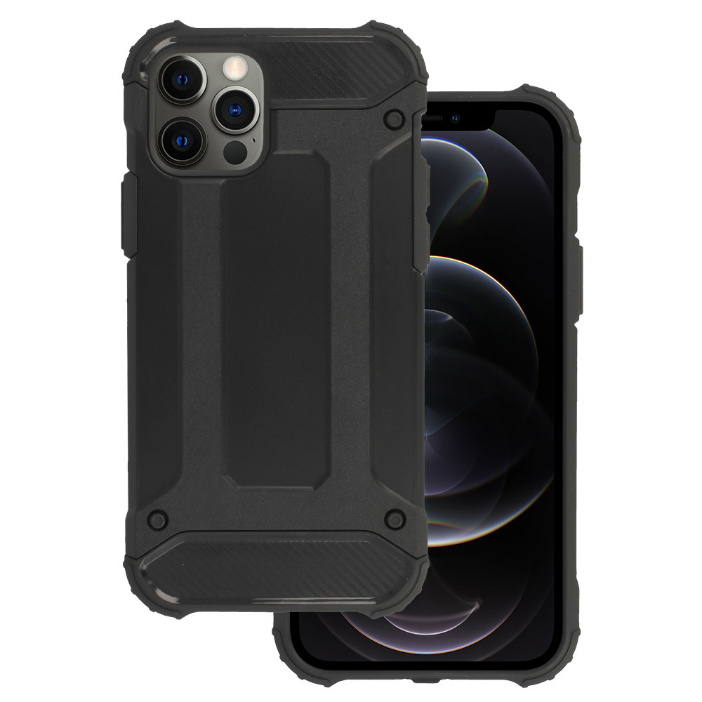 Kryt odolný Armor pro Apple iPhone 12/12 Pro , barva černá
