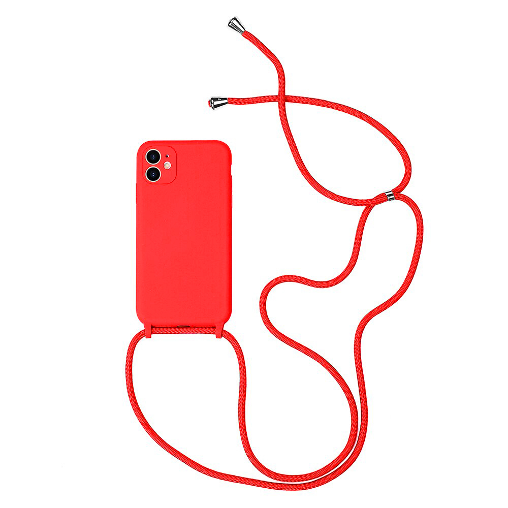 Kryt Strap Silicone pro Apple iPhone 11 Pro , barva červená