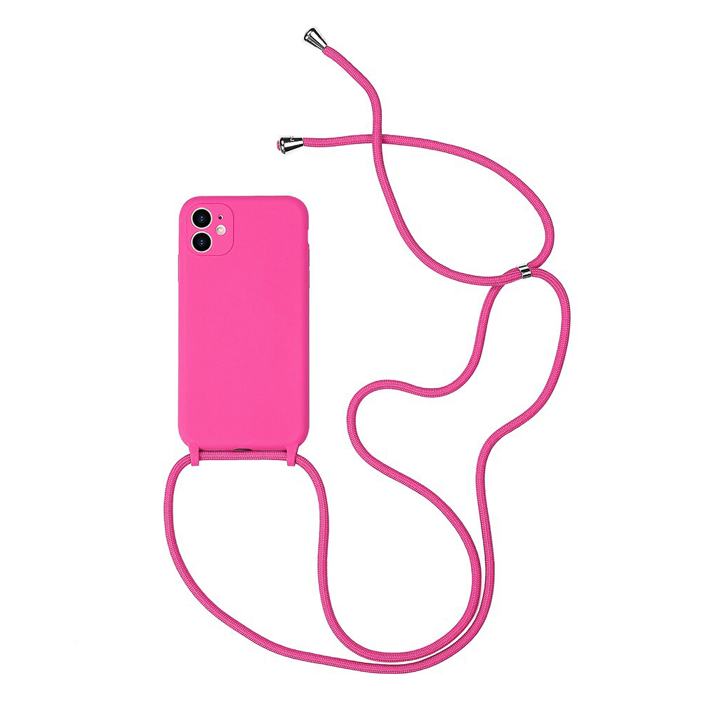 Kryt Strap Silicone pro Apple iPhone 11 Pro , barva růžová