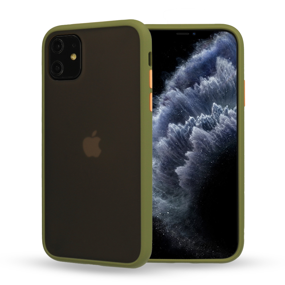 Kryt Vennus Color pro Apple iPhone 12 Mini , barva olivová
