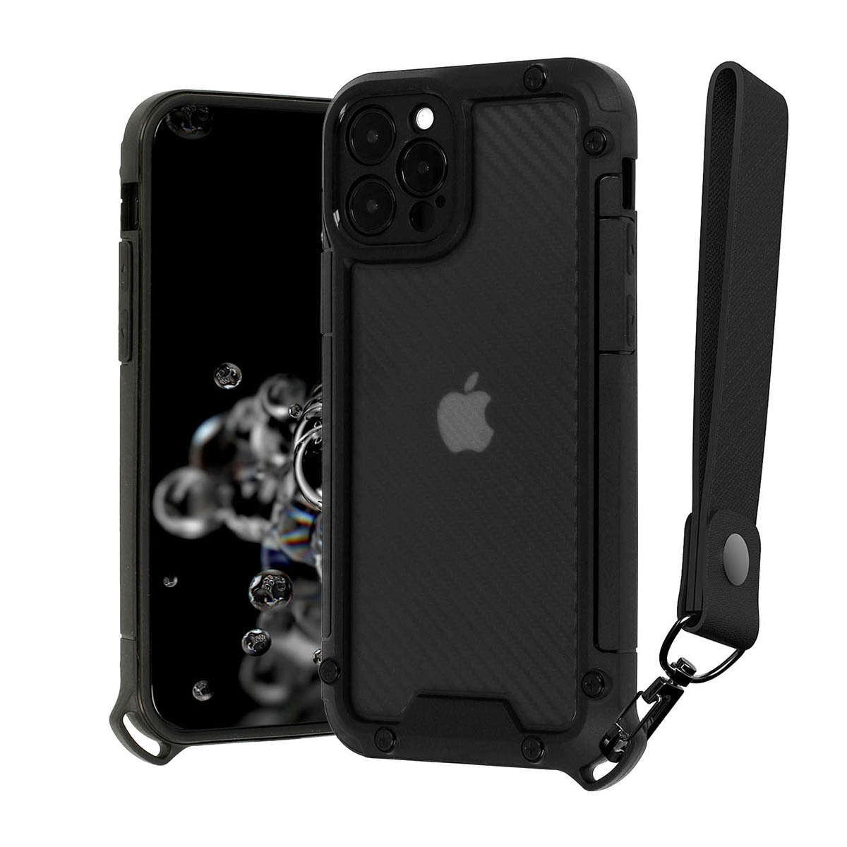 Pouzdro TECH-PROTECT Shield Case pro Iphone 12 Pro černá