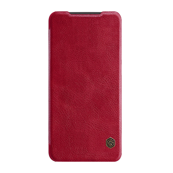 Knížkové pouzdro Qin pro Xiaomi Redmi Note 9T , barva červená