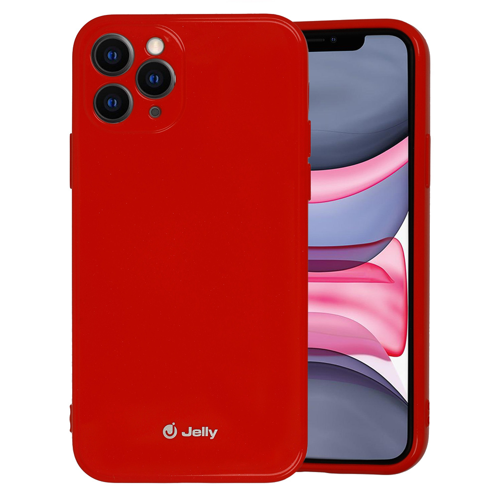 Kryt Jelly pro Samsung Galaxy A22 5G , barva červená