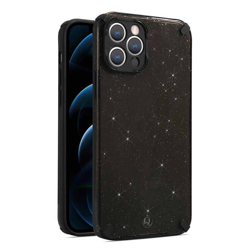 Armor Glitter Case do Samsung Galaxy A22 4G černá 5900217876137