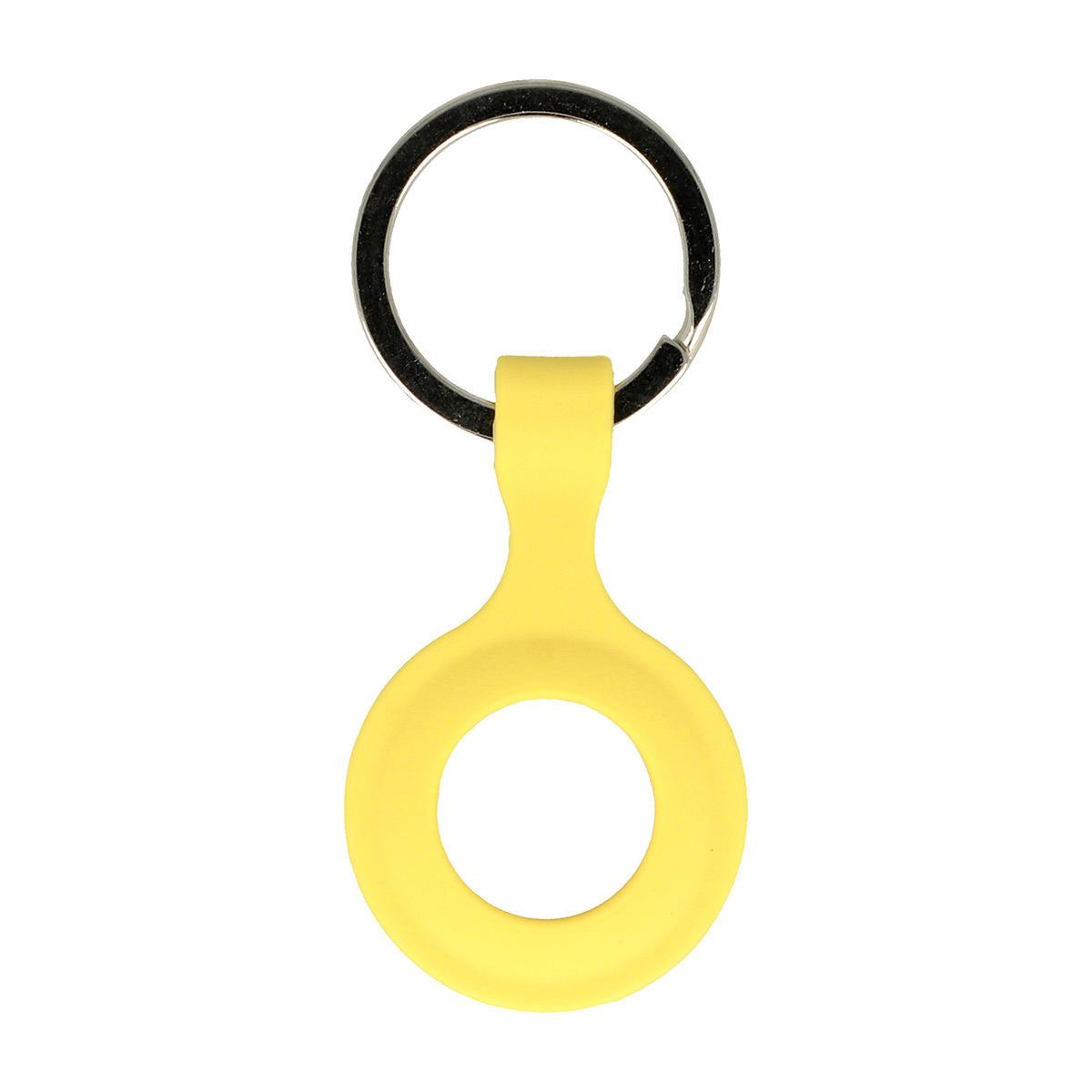 Silicone key ring for Airtag yellow Toptel Akcesoria GSM