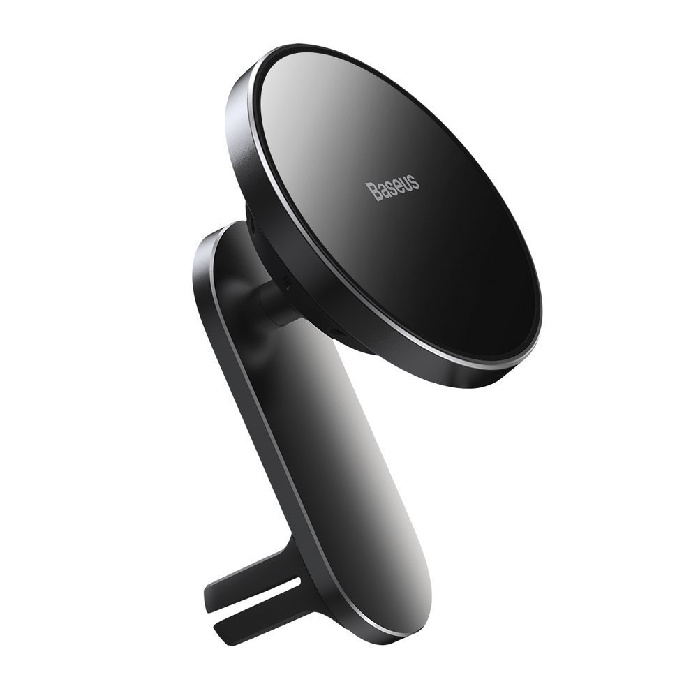Magnetic Car Mount Big Energy with wireless charging air vent and dashboard mounts (WXJN-01) black - Toptel Akcesoria GSM