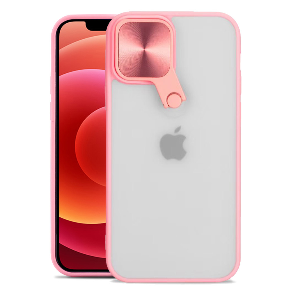 Kryt Cyclops pro Apple iPhone 12 , barva růžová